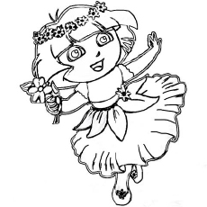 Princess Dora Coloring Pages at GetColorings.com | Free printable