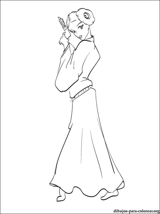 Princess Leia Coloring Pages Fresh Leia Organa Coloring Pages. 