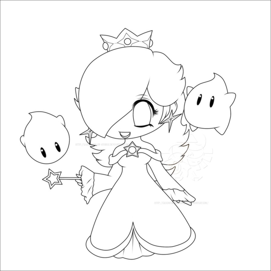 Princess Rosalina Coloring Pages at GetColorings.com | Free printable