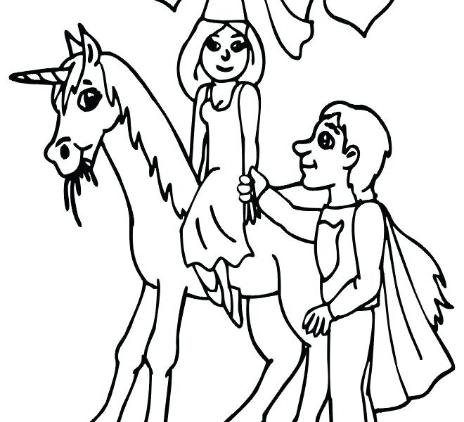 Princess Unicorn Coloring Pages at GetColorings.com | Free printable