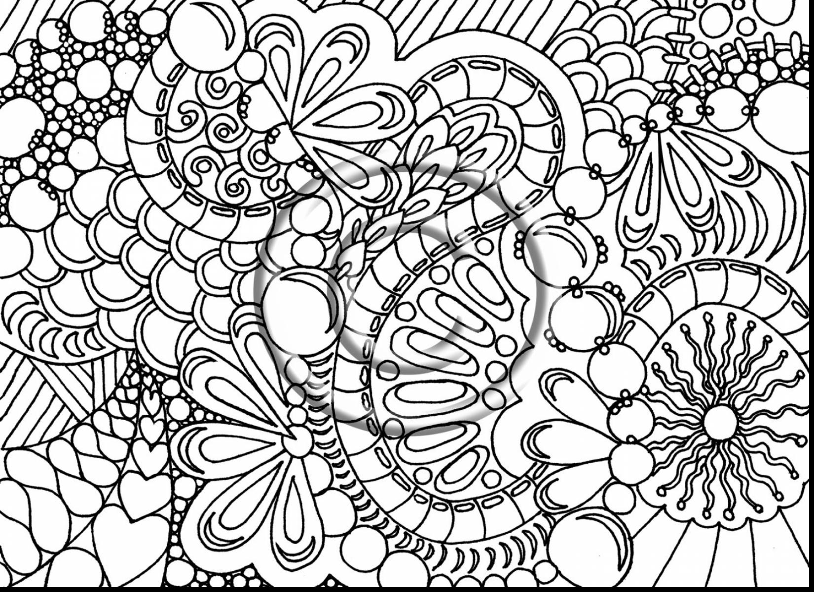 Printable Abstract Coloring Pages For Adults at GetColorings.com | Free