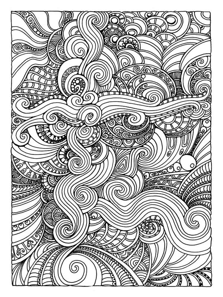 Printable Art Therapy Coloring Pages at Free