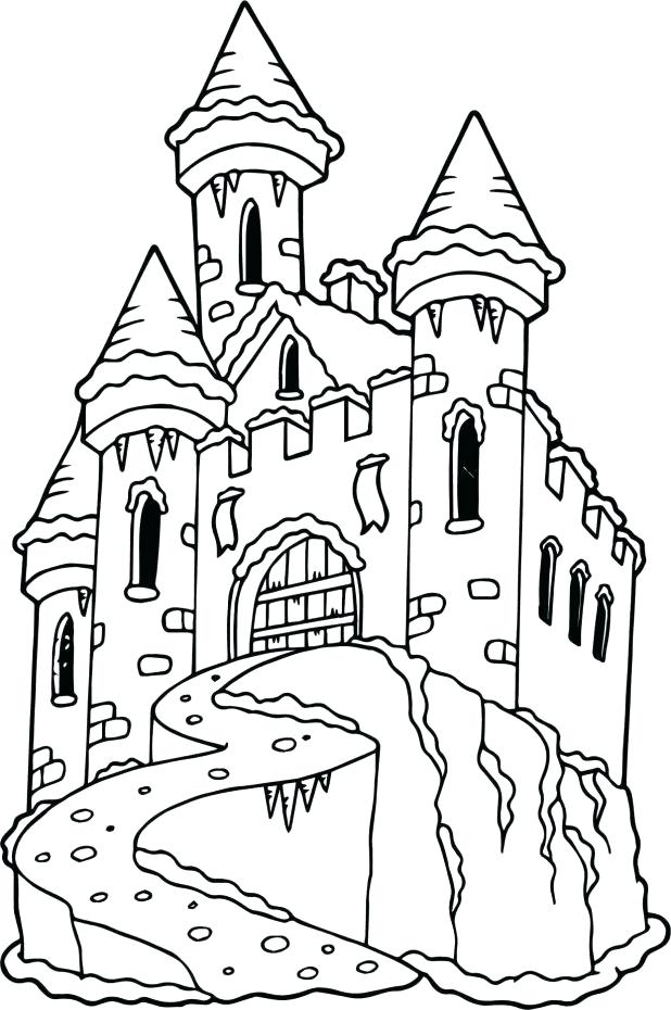 Printable Castle Coloring Pages at GetColorings.com | Free ...