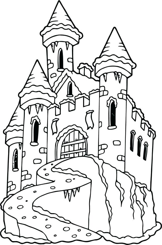 Printable Castle Coloring Pages At GetColorings Free Printable 