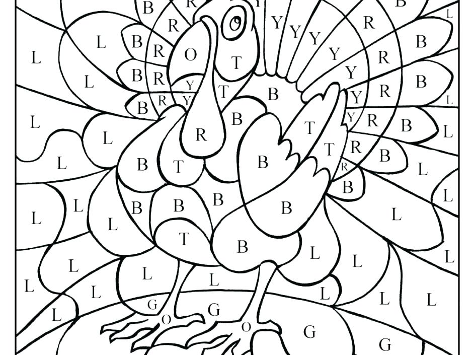 Printable Color By Number Coloring Pages For Adults at ...