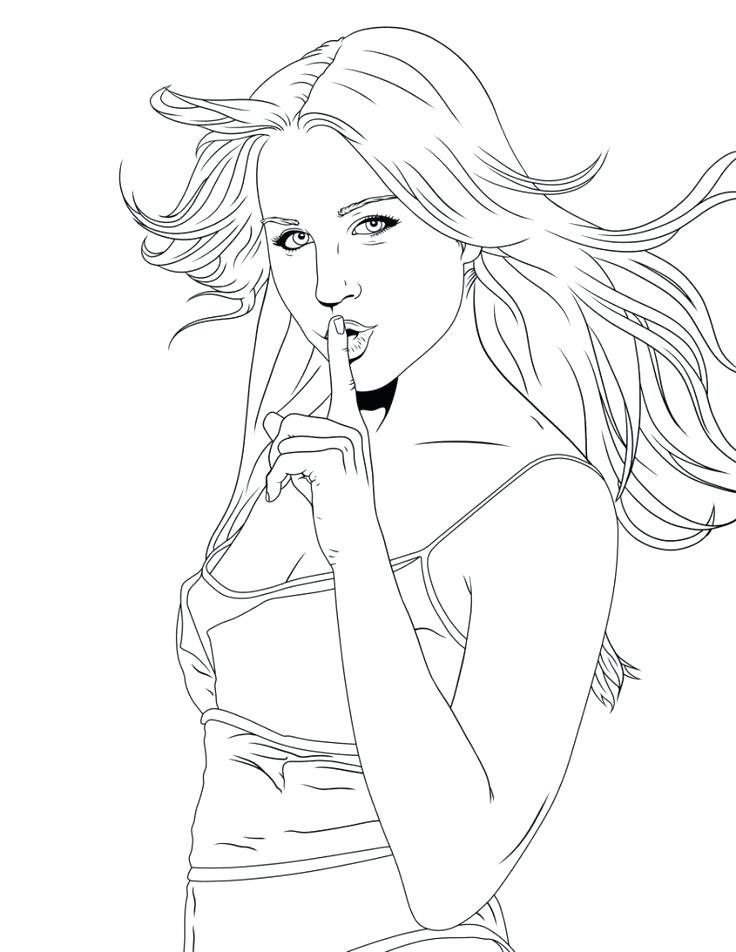 Printable Coloring Pages For Teen Girls at GetColorings.com | Free