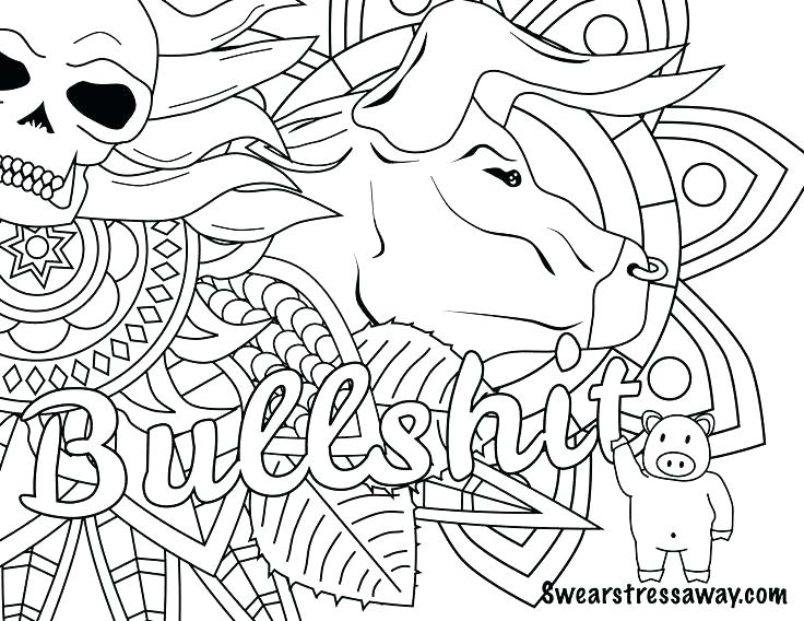 Printable Curse Word Coloring Pages at GetColorings.com | Free