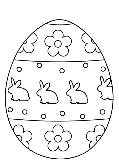 Printable Easter Egg Coloring Pages at GetColorings.com | Free