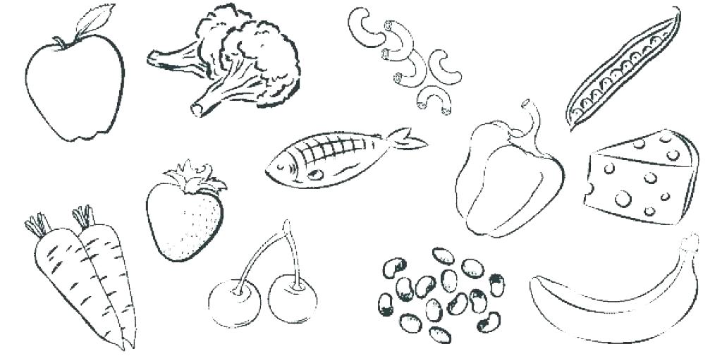 Printable Food Coloring Pages at GetColorings.com | Free printable