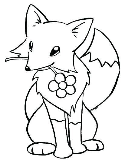 Printable Fox Coloring Pages at GetColorings.com | Free printable
