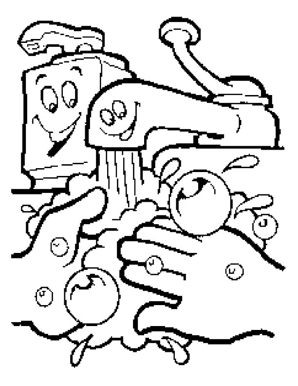 Hand Washing Coloring Pages Printable Coloring Pages The Best Porn