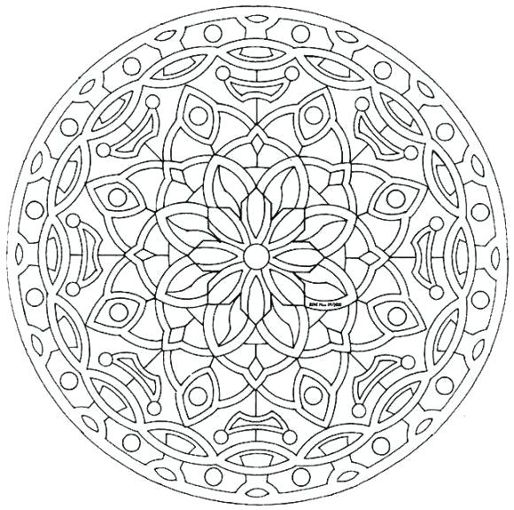 Printable Kaleidoscope Coloring Pages For Adults at GetColorings.com