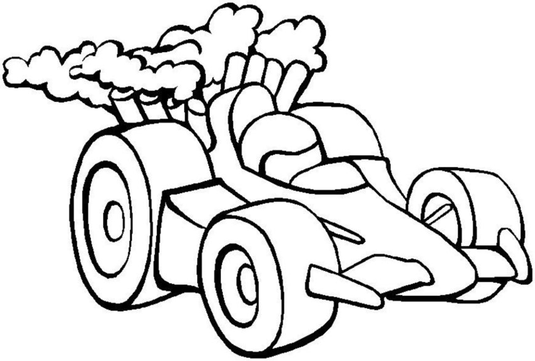 Printable Race Car Coloring Pages at GetColorings.com | Free printable