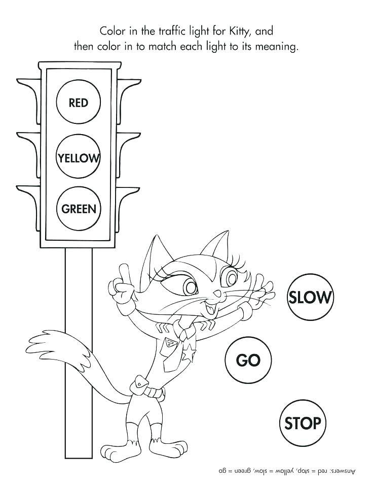 Printable Traffic Signs Coloring Pages at GetColoringscom