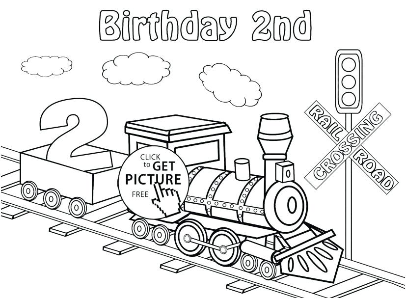 Printable Train Coloring Pages at GetColorings.com | Free printable