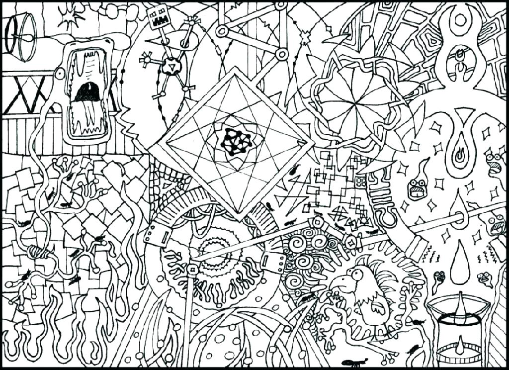 Printable Trippy Coloring Pages at GetColorings.com | Free printable