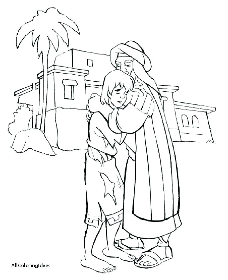 Prodigal Son Coloring Sheet Printable Coloring Pages