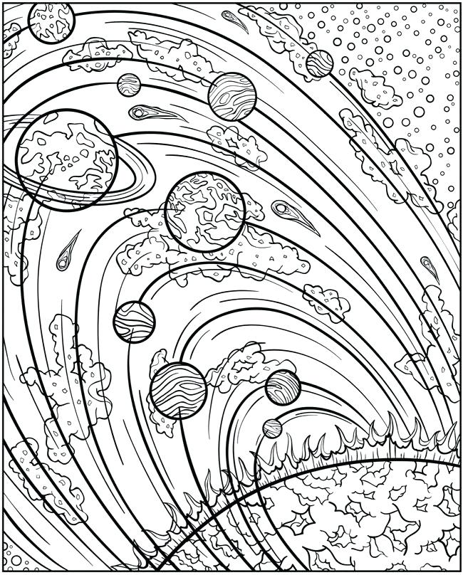 Psychedelic Coloring Pages Print at GetColorings.com | Free printable