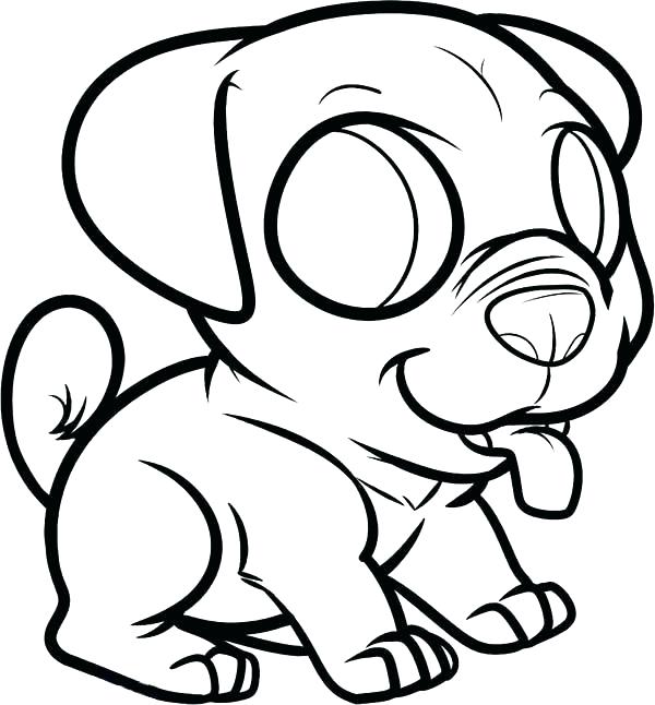 Pug Dog Coloring Pages at GetColorings.com | Free printable colorings