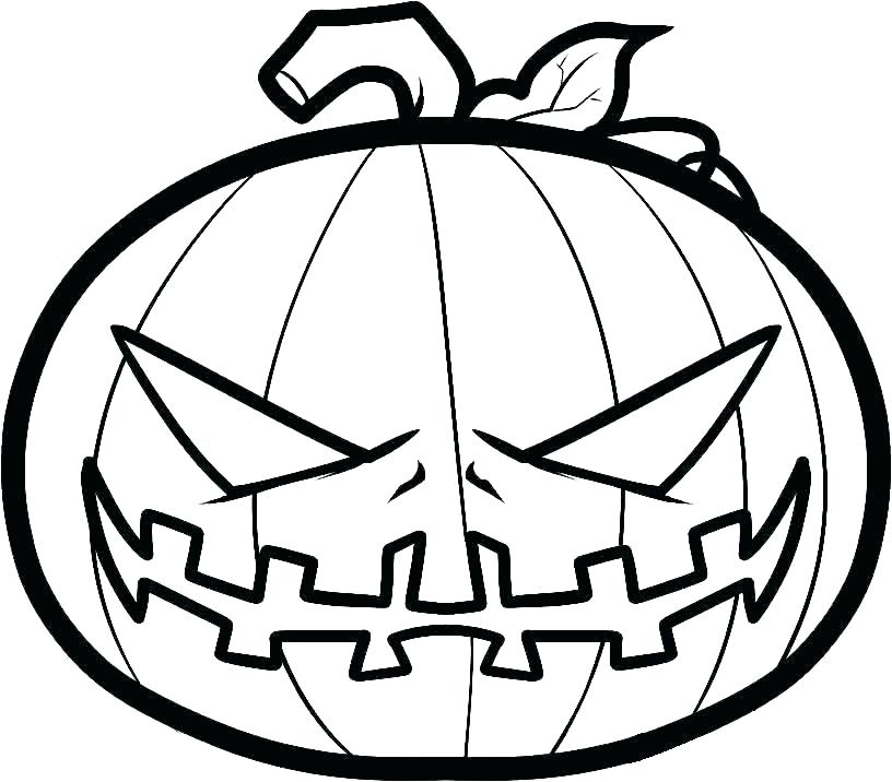 Pumpkin Coloring Pages To Print At GetColorings Free Printable 