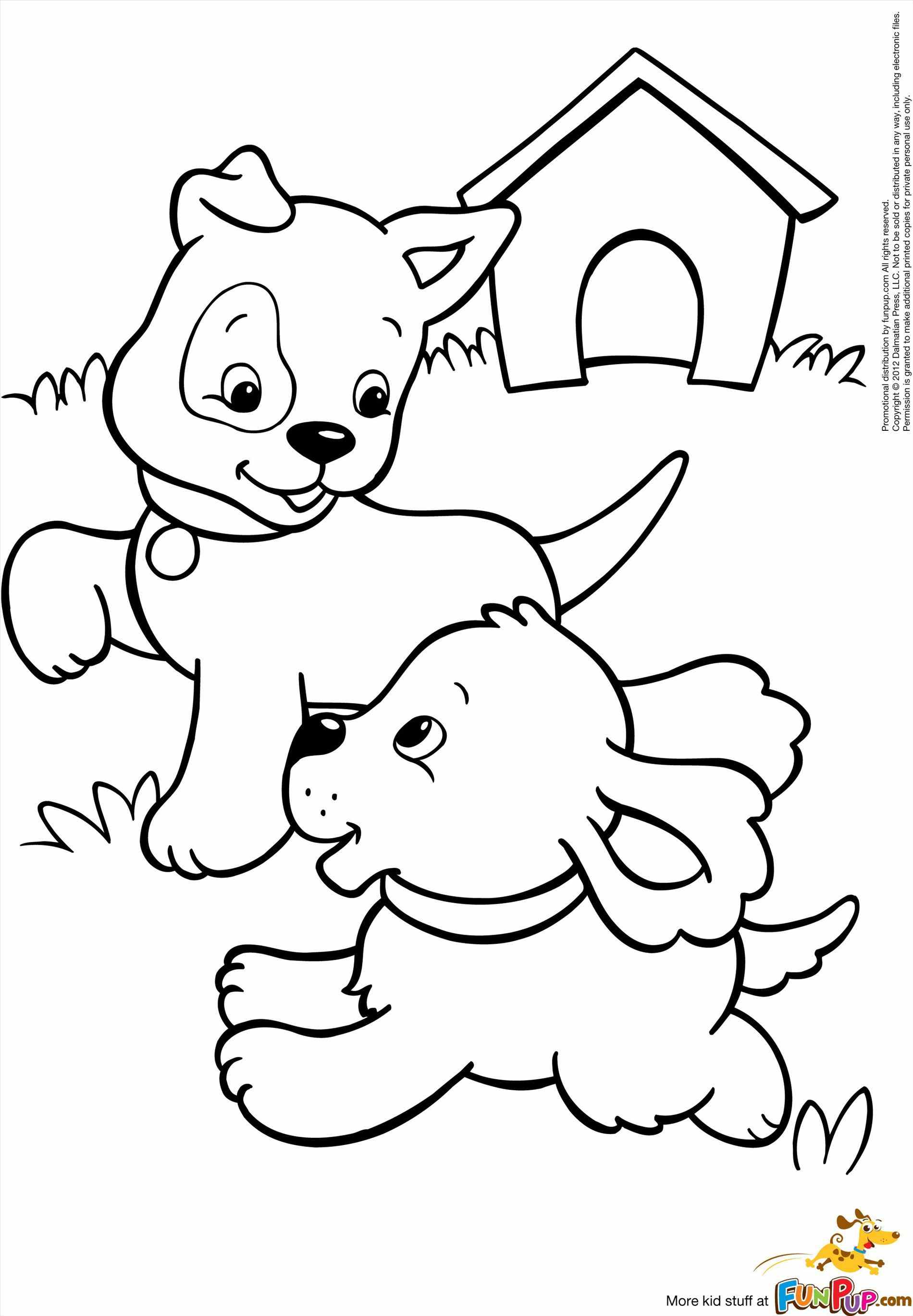 Puppy And Kitten Coloring Pages To Print at GetColorings