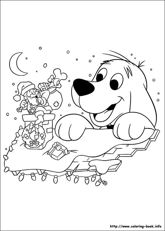 Puppy Clifford Coloring Pages at GetColorings.com | Free printable