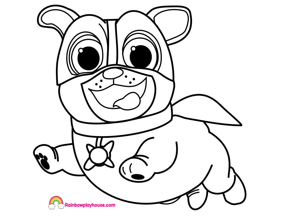 Puppy Dog Pals Coloring Pages at GetColorings.com | Free printable