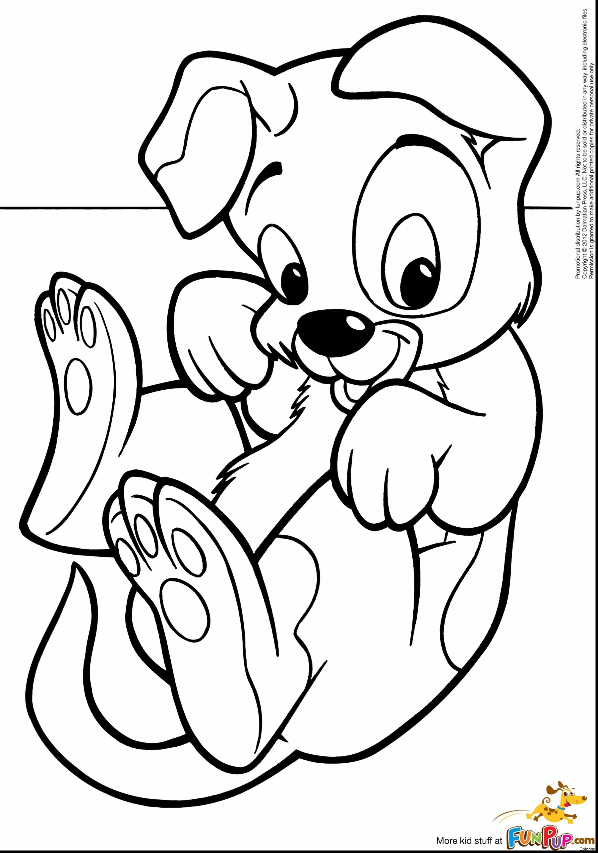 Puppy Dog Coloring Pages Printable
