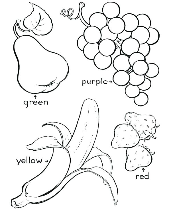 Purple Coloring Pages Preschool at GetColorings.com | Free ...