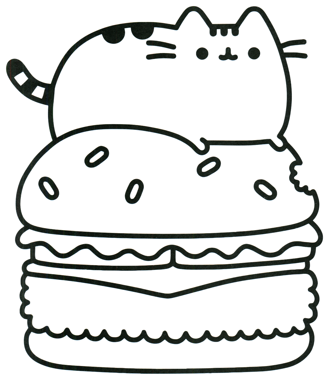 Pusheen Coloring Pages at GetColorings.com | Free ...