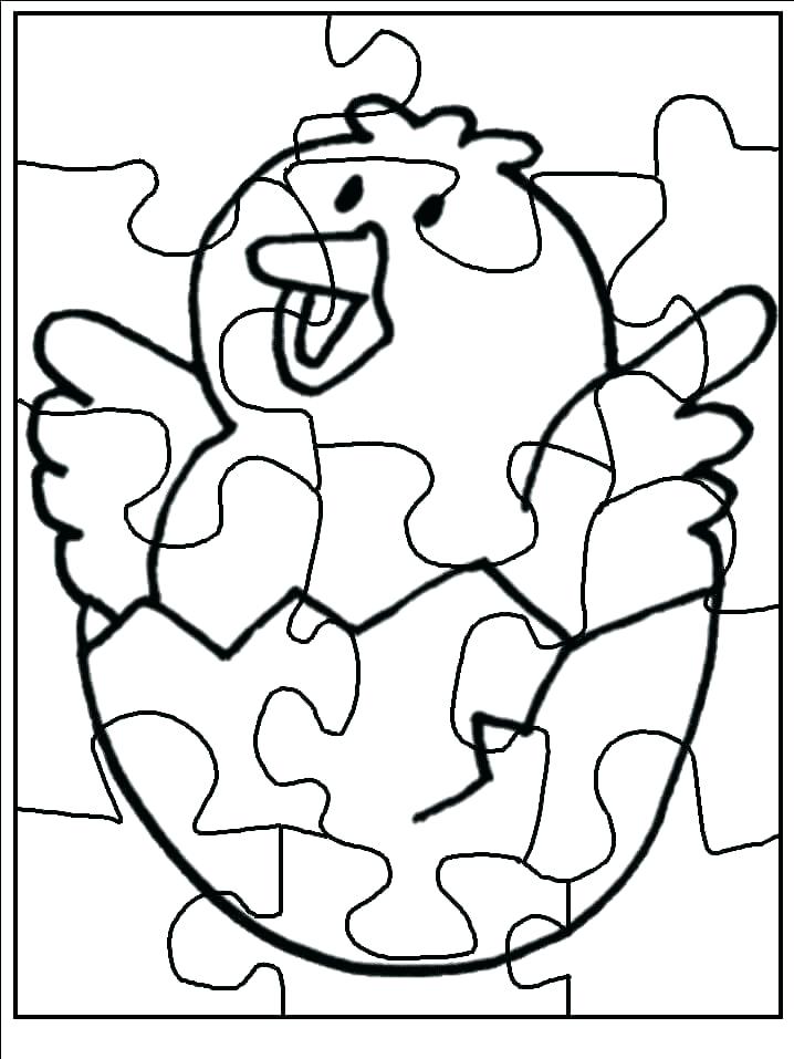 Free Printable Puzzle Coloring Pages