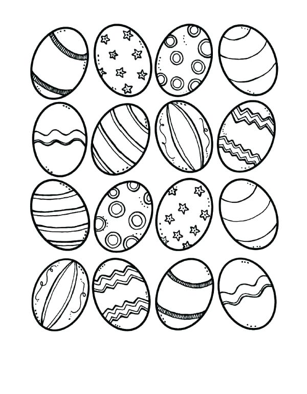 Pysanky Egg Coloring Pages at Free printable