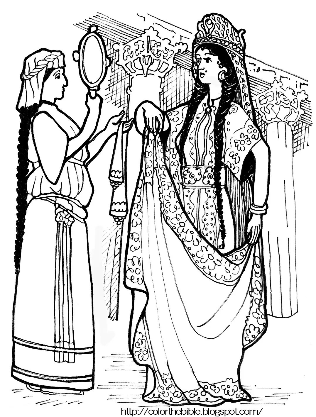 Queen Esther Coloring Pages at GetColorings.com | Free ...