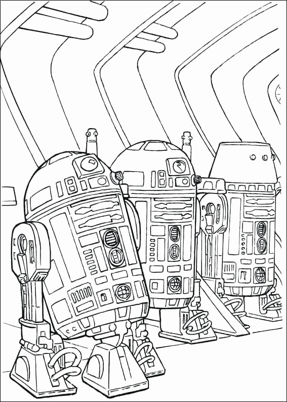 R2d2 Coloring Pages at GetColorings.com | Free printable colorings