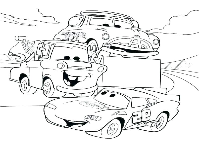 800x600 Cars Coloring Pages Printable Car Page 2 Pdf