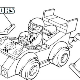 Race Car Driver Coloring Pages at GetColorings.com | Free printable