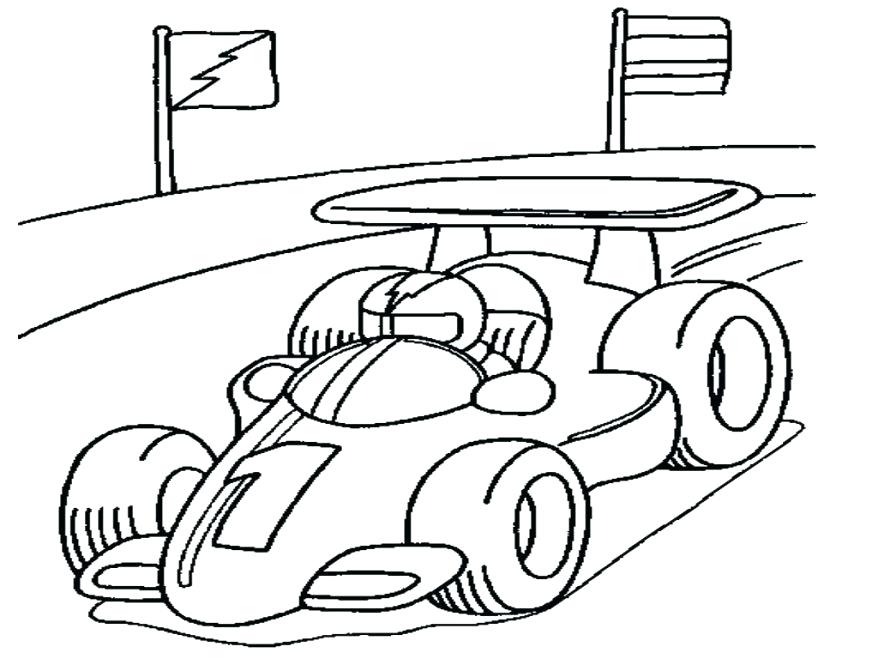 Race Car Driver Coloring Pages at GetColorings.com | Free ...