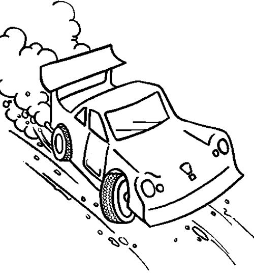 Race Track Coloring Page at GetColorings.com | Free printable colorings