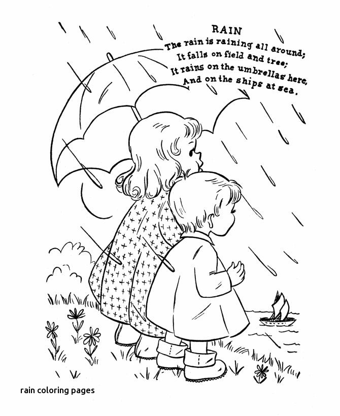 Rain Coloring Pages For Kids at GetColorings.com | Free printable