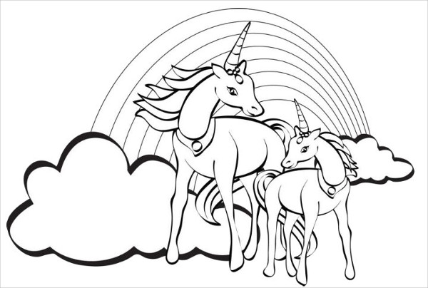 Rainbow Coloring Pages For Adults at GetColorings.com ...