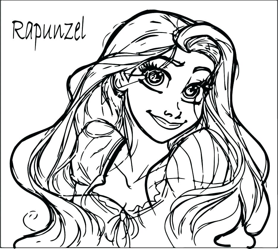 Rapunzel Tangled Coloring Pages At Getcolorings.com 