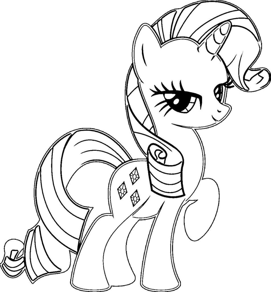 Rarity Coloring Pages at GetColorings.com | Free printable colorings