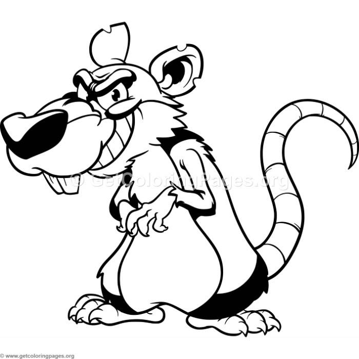 Rat Coloring Pages at GetColorings.com | Free printable colorings pages