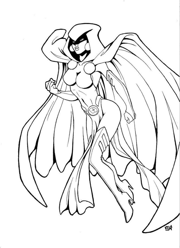 Raven Coloring Pages at GetColorings.com | Free printable colorings