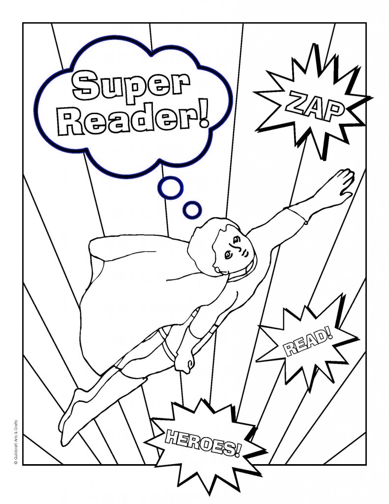 Reading Coloring Pages at GetColorings.com | Free printable colorings