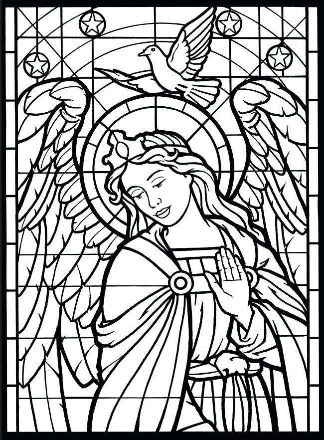 Smalltalkwitht View Angel Printable Coloring Pages Pics