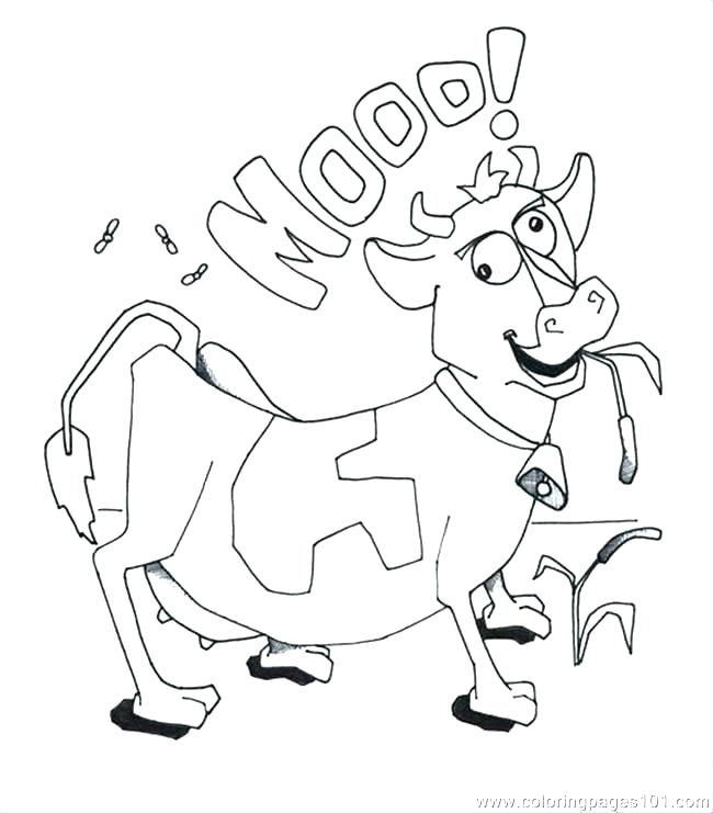 Realistic Cow Coloring Pages at GetColorings.com | Free printable