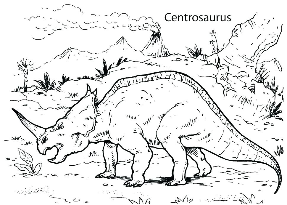 Realistic Dinosaur Coloring Pages at GetColorings.com ...