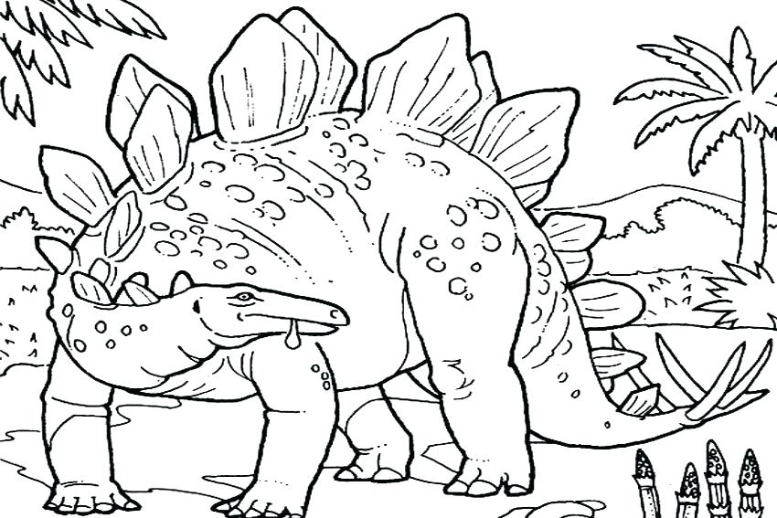 Realistic Dinosaurs Coloring Pages at GetColorings.com | Free printable