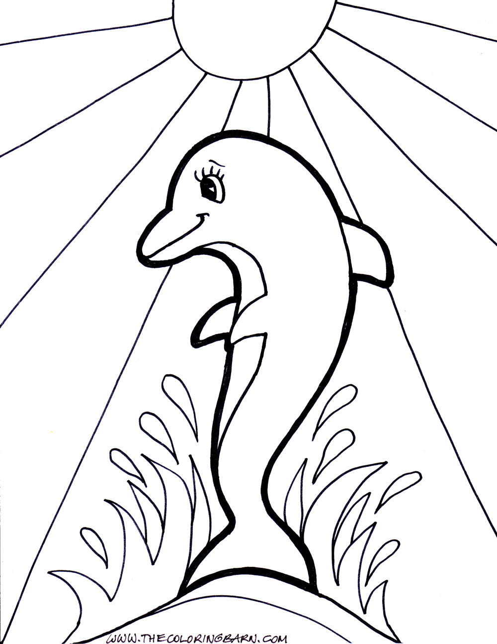 Realistic Dolphin Coloring Pages At GetColorings Free Printable Colorings Pages To Print